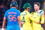 Rajkot match updates, Australia vs india ODI, australia won by 66 runs in the third odi, Virat kohli
