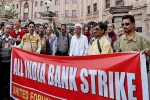 Indian banking services to be on hold, Indian banking services to be on hold, indian banking services to be obstructed as employees go on strike for two days, Banking services