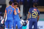 India Vs Sri Lanka latest, India Vs Sri Lanka superover, india beats sri lanka in a superover thriller, Sharma