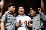 Kyaw Soe Oo, Official Secrets Act, myanmar jails reuters reporters for seven years, Reuters journalists Kyaw Soe Oo, Official Secrets Act, myanmar jails reuters reporters for seven years, Reuters journalists