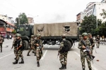 Nepal Army breaking, Nepal Army latest breaking, nepal protests army imposes nationwide curfew, Protesters