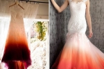 fashion trends, fashion trends, bride slammed for dressing in period stain wedding attire that looked like a stained tampon, Bikini