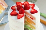 simple, recipe, rainbow cake easy recipe make at home, Betty