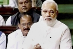 Narendra Modi, Pranab Mukherjee, highlights of prime minister modi s rajya sabha speech, Maoist