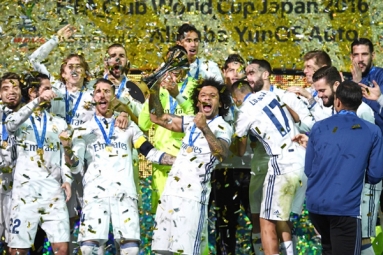 Real Madrid Clinches its 3rd title this year