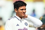 Shubman Gill news, Shubman Gill with South Africa, shubman gill ruled out of second test with south africa, Indian cricket team