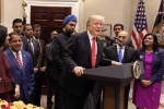 Trump, Trump administration, trump praises india americans for playing incredible role in his admin, Neil chatterjee