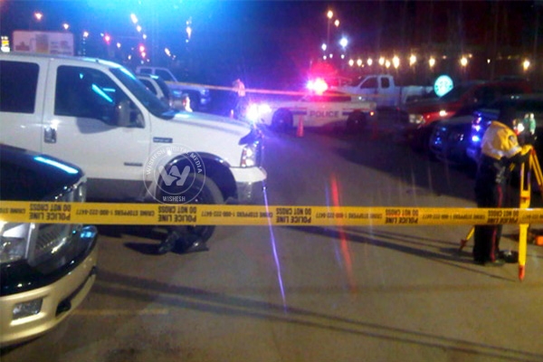 Crash with pickup truck kills man},{Crash with pickup truck kills man